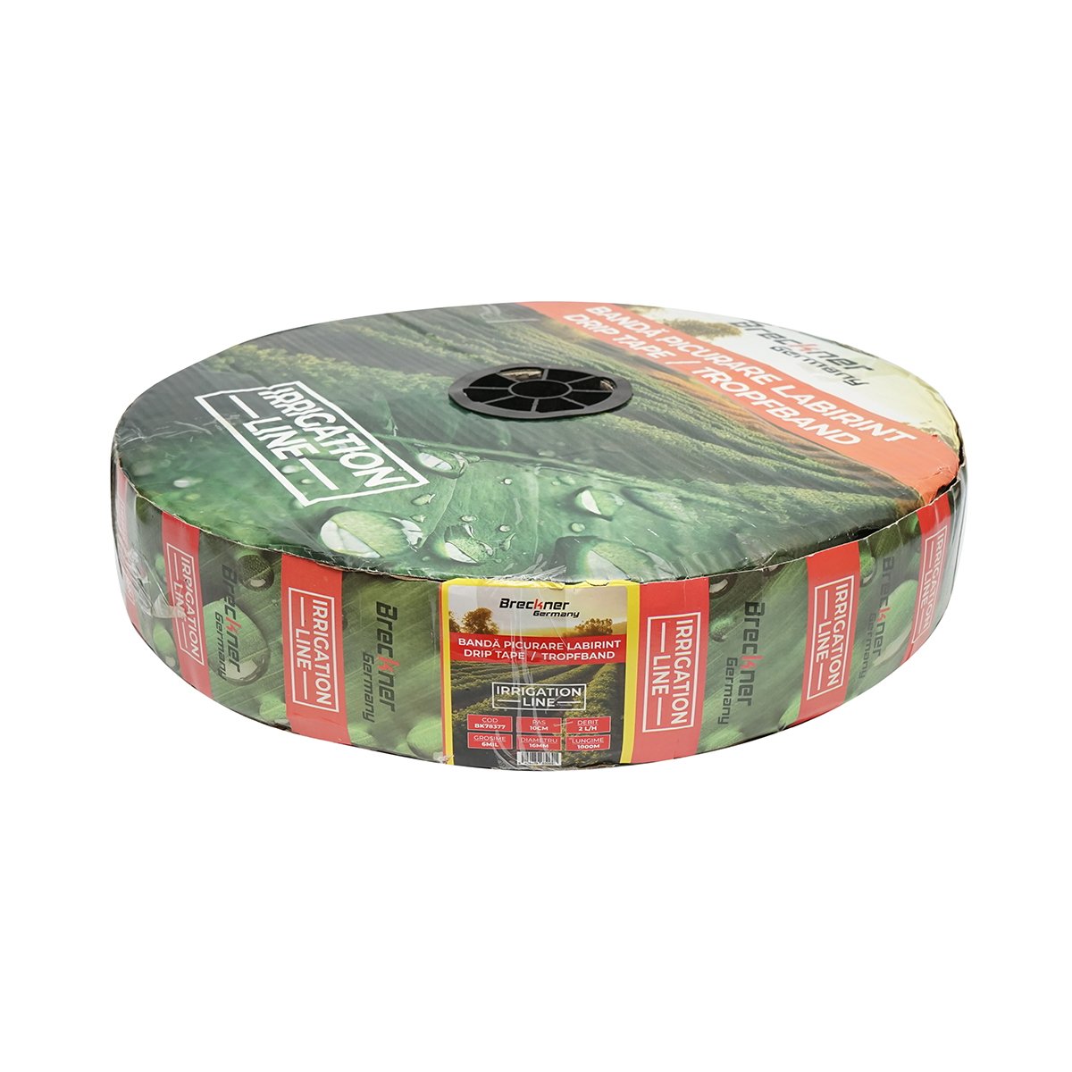 Banda picurare apa, rola 1000M, 2L/H, D16mm. pas 10cm Breckner Germany